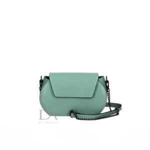 Borsa A Spalla In Vera Pelle Italiana Da De Angelis Milano 18