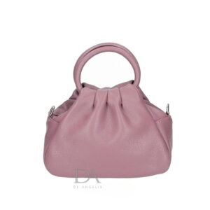 Borsa a Mano in Vera Pelle DA De Angelis - VITERBO Rosa